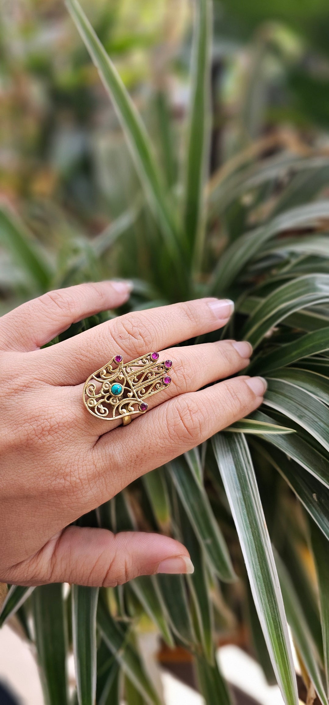 Hamsa ring
