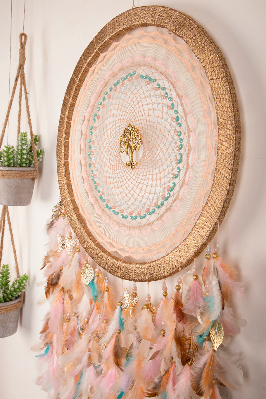 Pastel paradise dreamcatcher