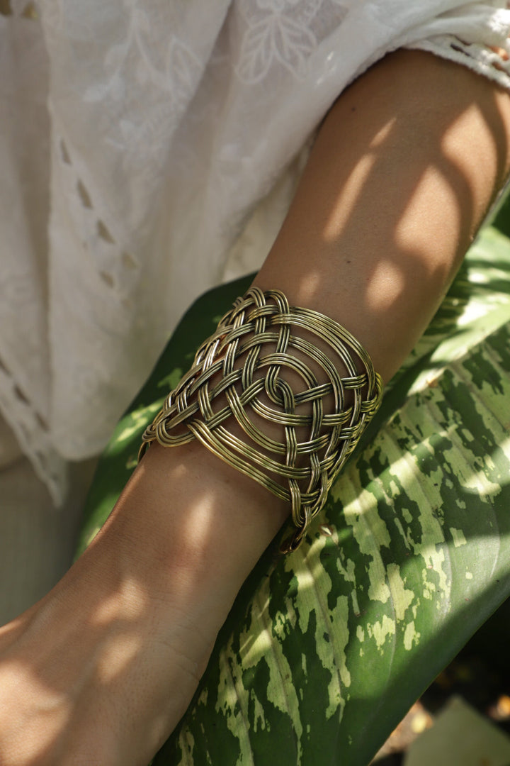 Celtic knot bangle