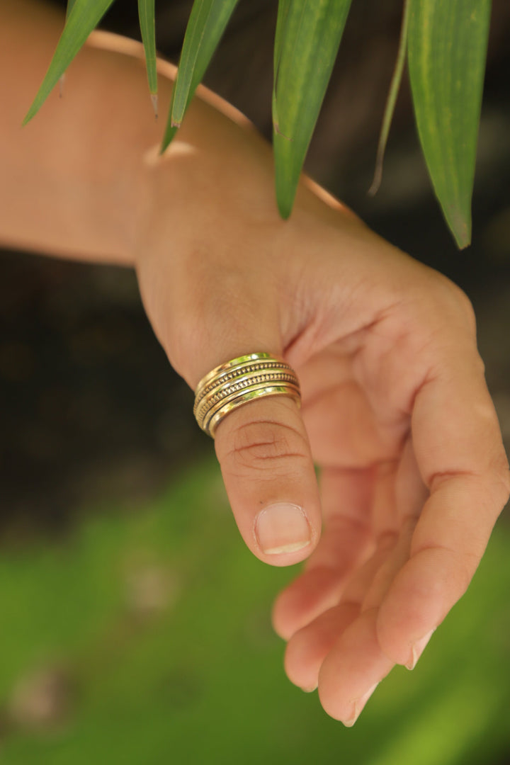 Stacked Unisex non-adjustable band men’s collection