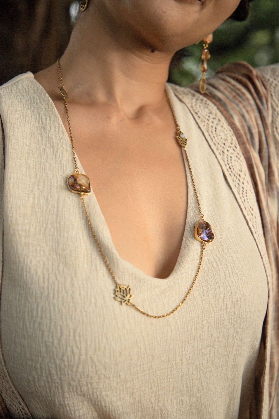 Pearl of joy necklace