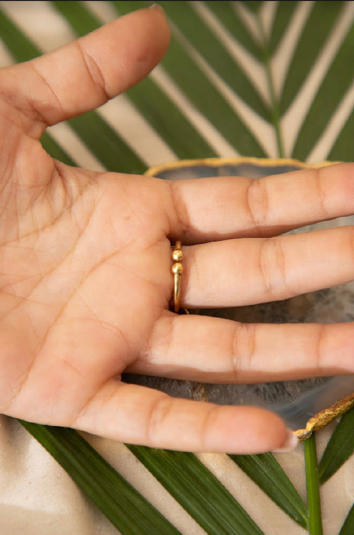 Honey Bee Finger And Toe Ring. Adjustable Size.