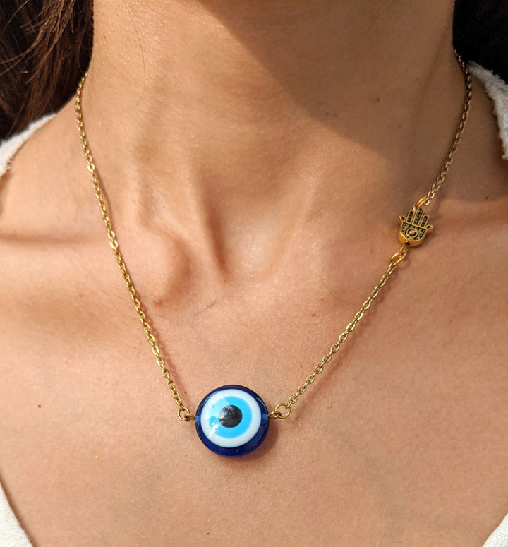Evil eye necklace