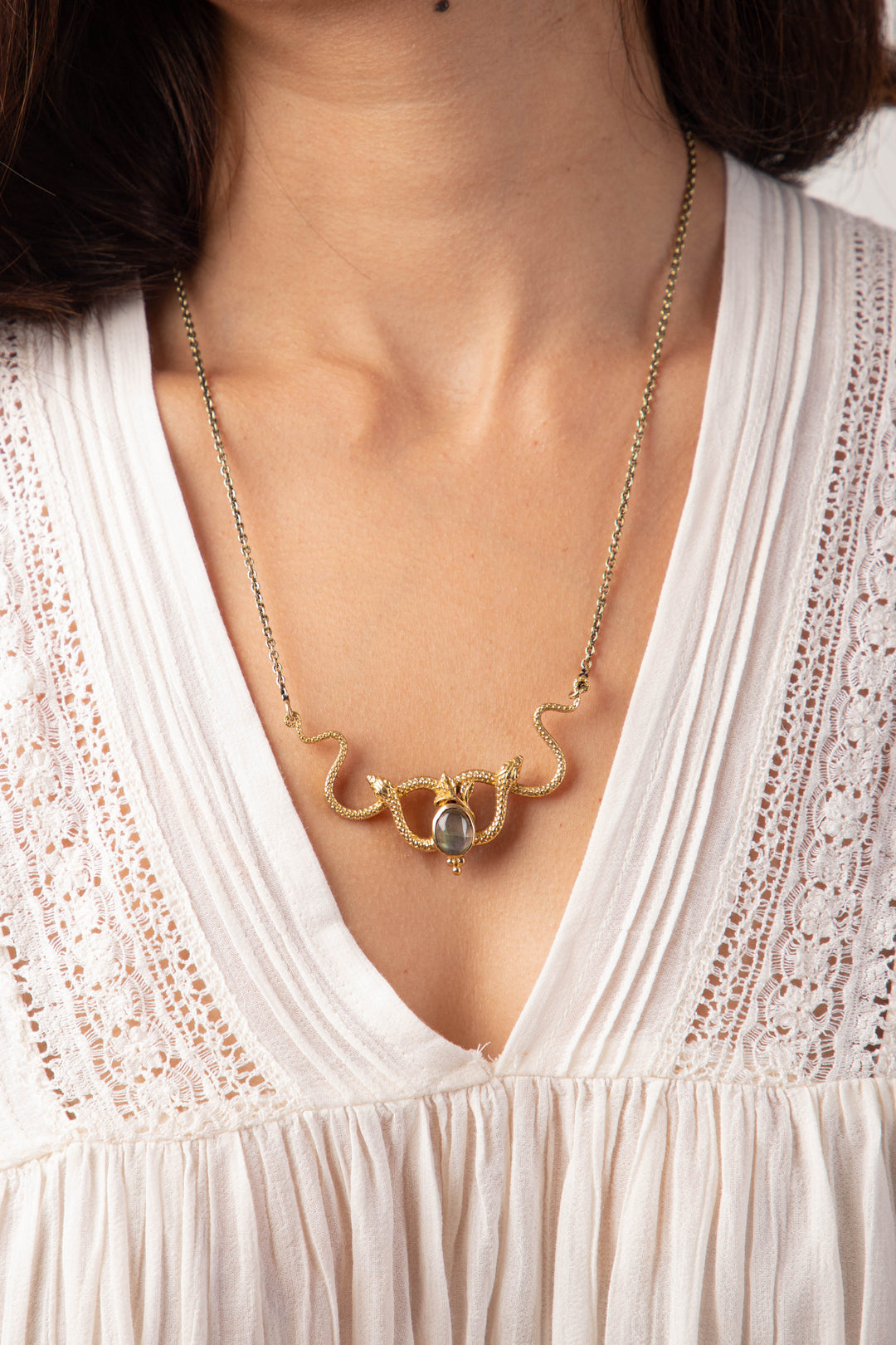Kundalini twister necklace.