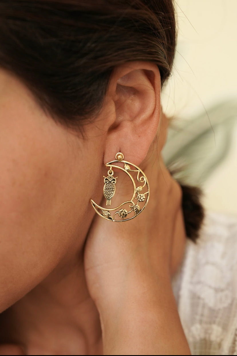 Owl earrings