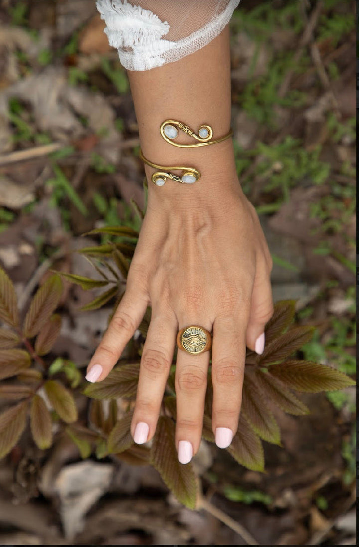 ‘Evil eye’ Adjustable Band