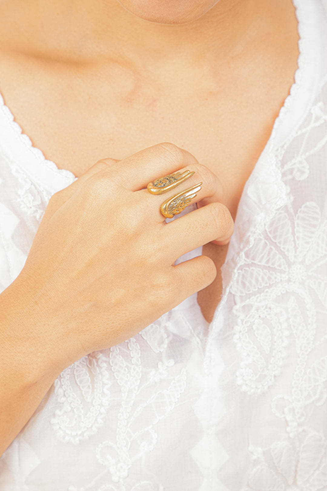 Angel Adjustable Ring