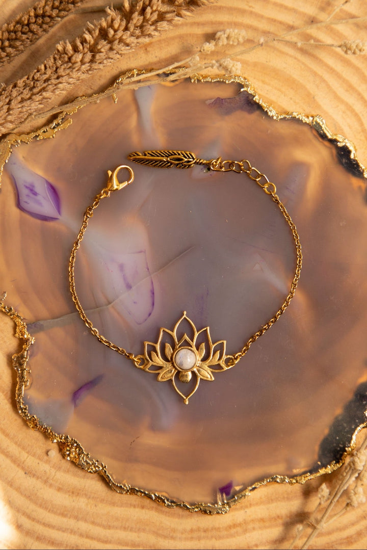 Lotus bracelet