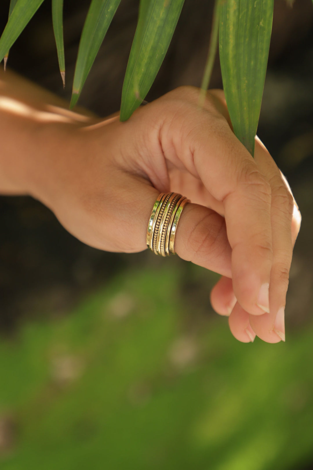 Stacked Unisex non-adjustable band men’s collection