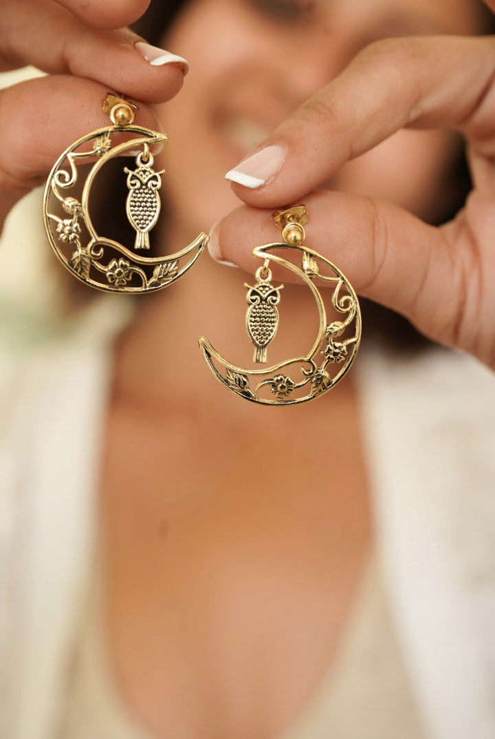 Owl earrings