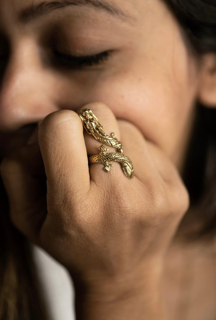 Dragon adjustable ring