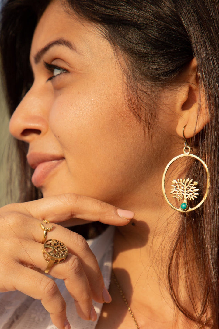 Tree of life earrings
