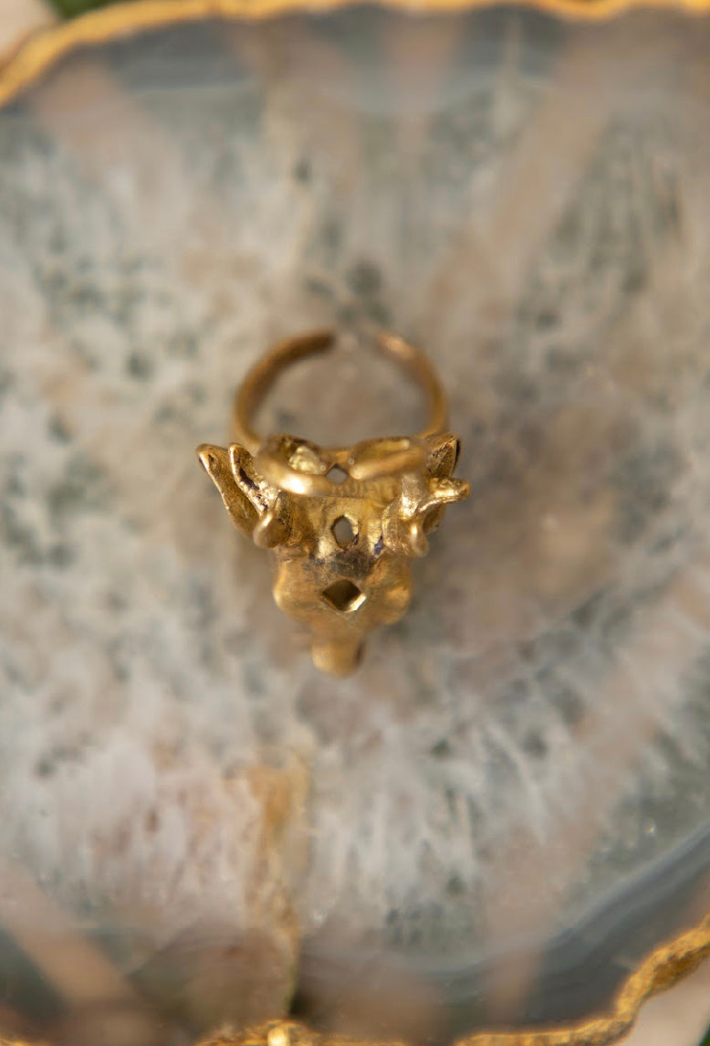 Deer adjustable ring