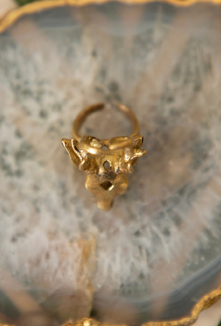 Deer adjustable ring