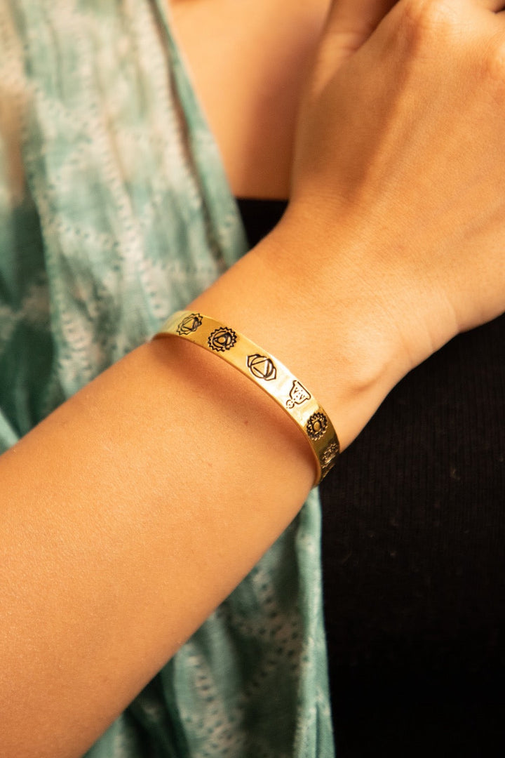 Seven Chakra Bangle