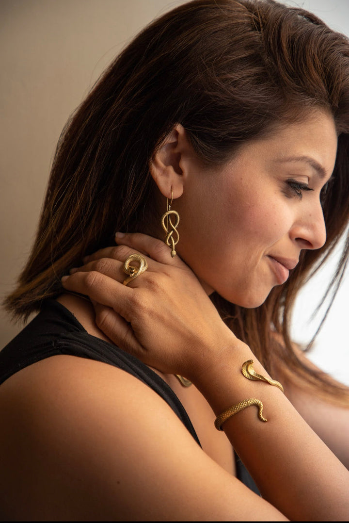 Shiva twister earrings