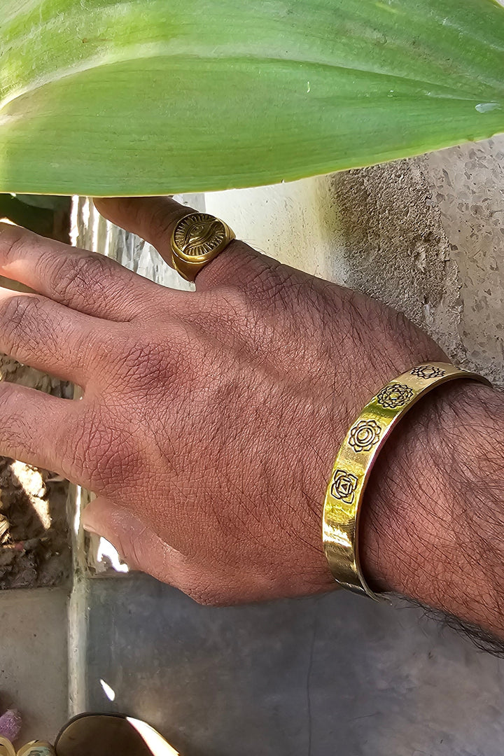 Seven Chakra Bangle men’s collection