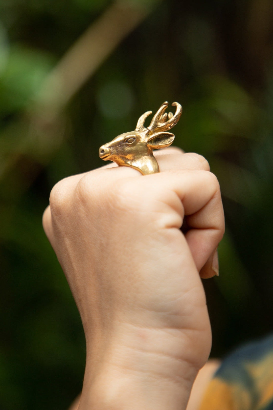Deer adjustable ring
