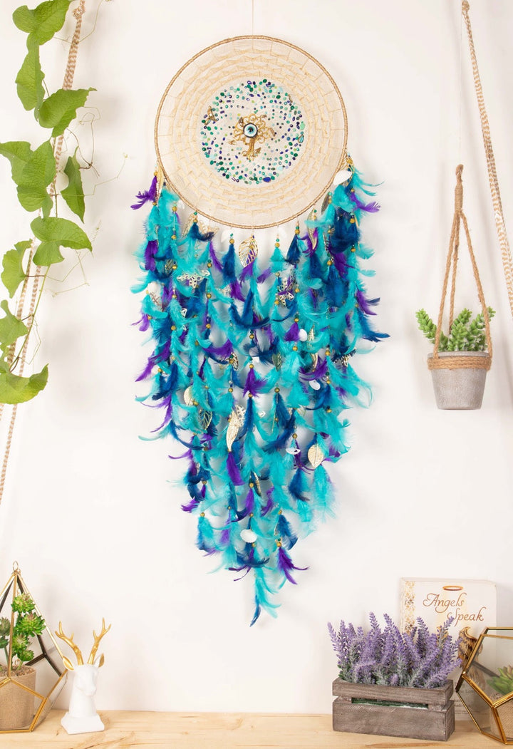 Royal evil eye dreamcatcher