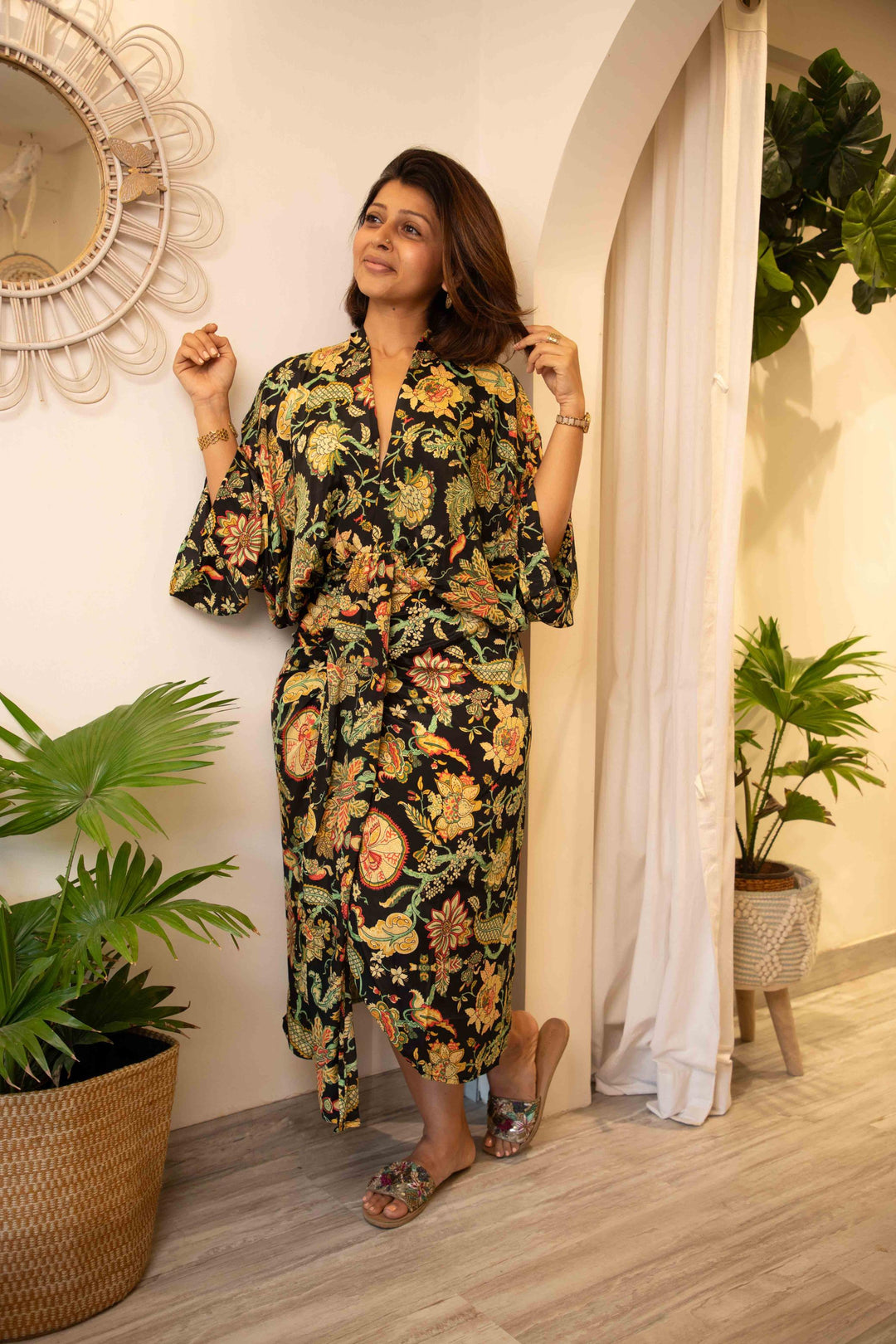 Reya kaftan dress
